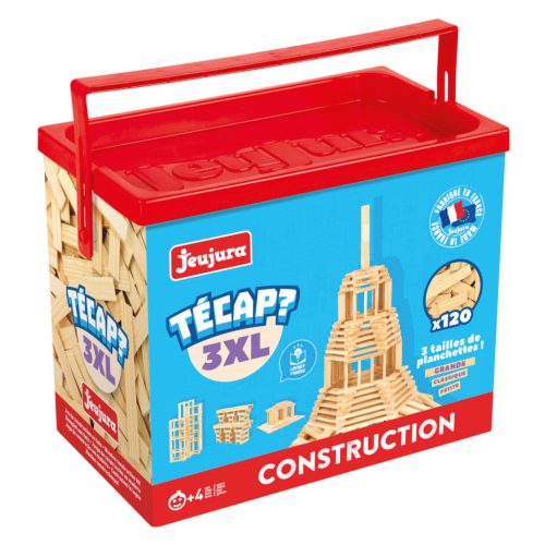 Jeujura fa építőkészlet Técap 3XL 120 db-os