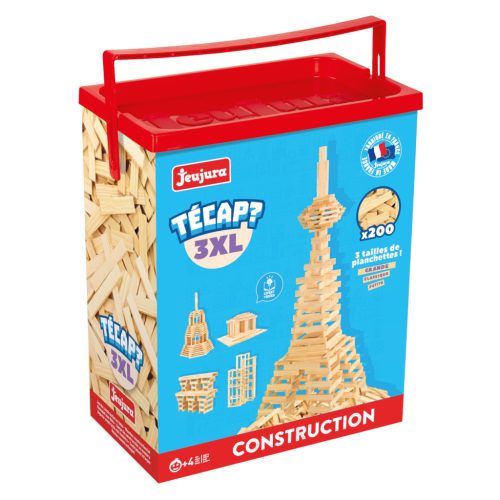 Jeujura fa építőkészlet Técap 3XL 200 db-os