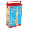 Jeujura fa építőkészlet Técap 3XL 300 db-os