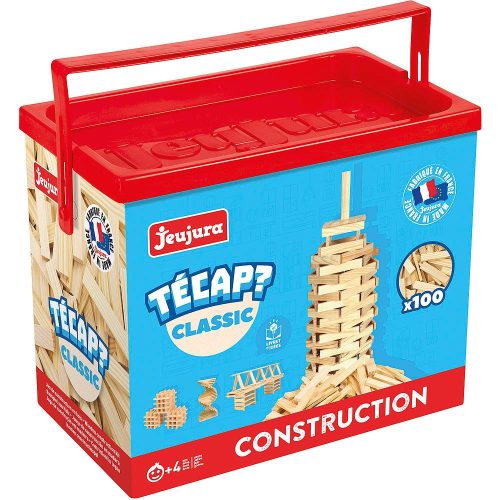 Jeujura fa építőkészlet Técap Classic 100 db-os