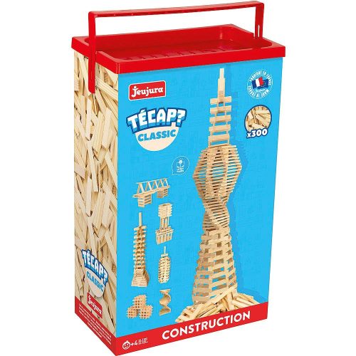 Jeujura fa építőkészlet Técap Classic 300 db-os