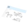 Small Foot fa építőkészlet Nordic 67 db szerelhető, csavarozható