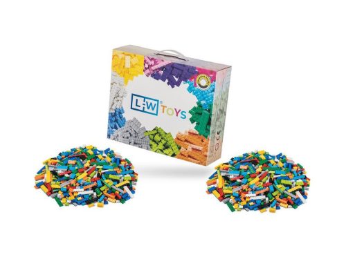 LW Toys kompatibilis építőjáték basic készlet 2000 db (könnyű + nehéz)