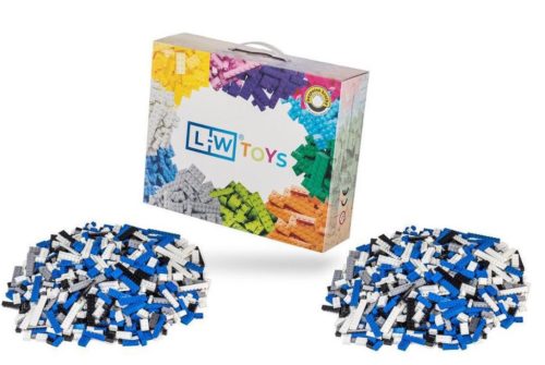 LW Toys kompatibilis építőjáték rendőrségi 2000 db (könnyű + nehéz)