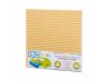 LW Toys kompatibilis építőjáték tábla / alap 32x32 bézs