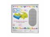 LW Toys kompatibilis építőjáték tábla / alap 50x50 nagy világosszürke