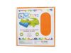 LW Toys kompatibilis építőjáték tábla / alap 50x50 narancssárga