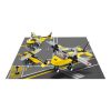 Sluban kompatibilis építőkészlet Aviation M38-B0360 oktatórepülőgép 110 db