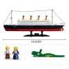 Sluban kompatibilis építőkészlet Titanic M38-B0577 Titanic nagy 1018 db