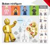 Sluban kompatibilis építőkészlet Eggs Qbricks Rendőrök és tolvajok M38-B0796 1db