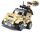 Sluban kompatibilis építőkészlet Army 8into1 M38-B0587A  Járőrautó 102 db