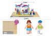 Sluban kompatibilis építőkészlet Girls Dream Holidays M38-B0603 Vízisportok boltja 192 db