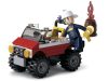 Sluban kompatibilis építőkészlet Fire M38-B0621 Tűzoltó Jeep 58 db