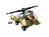 Sluban kompatibilis építőkészlet Builder M38-B0636 King of Land Force 6 az 1-ben 448 db