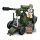 Sluban kompatibilis építőkészlet Army WWII M38-B0678C 4into1 légelhárító ágyú 77 db