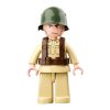 Sluban kompatibilis építőkészlet Army WWII M38-B0678C 4into1 légelhárító ágyú 77 db