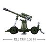 Sluban kompatibilis építőkészlet Army WWII M38-B0678C 4into1 légelhárító ágyú 77 db