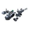Sluban kompatibilis építőkészlet Army WW2 M38-B0681 Német légvédelmi felszerelés készlet 368 db