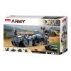 Sluban kompatibilis építőkészlet Army WW2 M38-B0681 Német légvédelmi felszerelés készlet 368 db