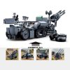Sluban kompatibilis építőkészlet Army WW2 M38-B0681 Német légvédelmi felszerelés készlet 368 db