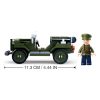 Sluban kompatibilis építőkészlet Army WWI M38-B0682 szovjet GAZ 67 terepjáró 111 db