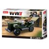 Sluban kompatibilis építőkészlet Army WWI M38-B0682 szovjet GAZ 67 terepjáró 111 db