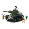 Sluban kompatibilis építőkészlet Army WWII M38-B0686 szovjet tank BT-7 348 db