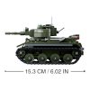 Sluban kompatibilis építőkészlet Army WWII M38-B0686 szovjet tank BT-7 348 db