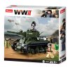 Sluban kompatibilis építőkészlet Army WWII M38-B0686 szovjet tank BT-7 348 db