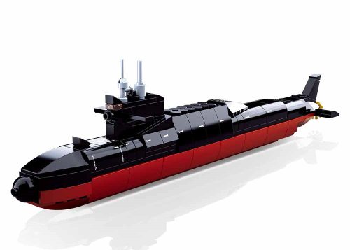 Sluban kompatibilis építőkészlet Model Bricks M38-B0703 tengeralattjáró 269 db