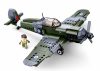 Sluban kompatibilis építőkészlet Army WWII M38-B0712 könnyű vadászgép 290 db