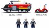 Sluban kompatibilis építőkészlet Fire M38-B0808 Repülőtéri tűzoltóautó 381 db