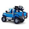 Sluban kompatibilis építőkészlet Model Bricks M38-B0813 Off Road Blue Pickup motorkerékpárral 361 db