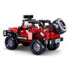 Sluban kompatibilis építőkészlet Model Bricks M38-B0816 Off Road Red 4x4 253 db
