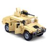 Sluban kompatibilis építőkészlet Army M38-B0837 Hummer harci off road 265 db
