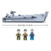 Sluban kompatibilis építőkészlet Army WW2 M38-B0855 partraszálló hajó 182 db
