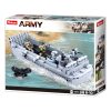 Sluban kompatibilis építőkészlet Army WW2 M38-B0855 partraszálló hajó 182 db
