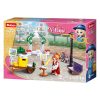 Sluban kompatibilis építőkészlet Girls Dream Village M38-B0869 Festő a parkban 114 db
