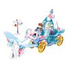Sluban kompatibilis építőkészlet Girls Dream Téltündérek M38-B0896 hintó varázslatos unikornissal 191 db