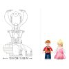 Sluban kompatibilis építőkészlet Girls Dream Téltündérek M38-B0897 Varázstorony 247 db