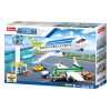 Sluban kompatibilis építőkészlet Airport M38-B0930 Repülőtér két géppel 731 db