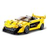 Sluban kompatibilis építőkészlet Model Bricks M38-B0956 sárga versenyautó 283 db