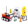 Sluban kompatibilis építőkészlet Fire M38-B0963 Távirányítós robot 130 db