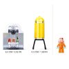 Sluban kompatibilis építőkészlet Fire M38-B0963 Távirányítós robot 130 db