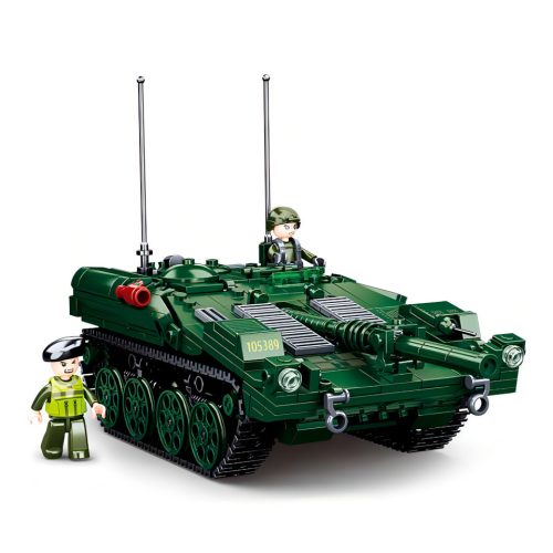 Sluban kompatibilis építőkészlet Model Bricks M38-B1010 harckocsi STRV 103 692 db