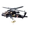 Sluban kompatibilis építőkészlet Model Bricks M38-B1012 UH-60 Black Hawk orvosi helikopter 692 db