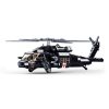 Sluban kompatibilis építőkészlet Model Bricks M38-B1012 UH-60 Black Hawk orvosi helikopter 692 db
