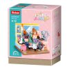 Sluban kompatibilis építőkészlet Girls Dream Mini Handcraft M38-B1016B Tanulószoba 216 db