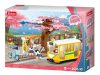 Sluban kompatibilis építőkészlet Girls Dream M38-B1018 városi villamos 347 db