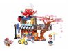 Sluban kompatibilis építőkészlet Girls Dream M38-B1019 Tako Yaki japán bisztró 548 db